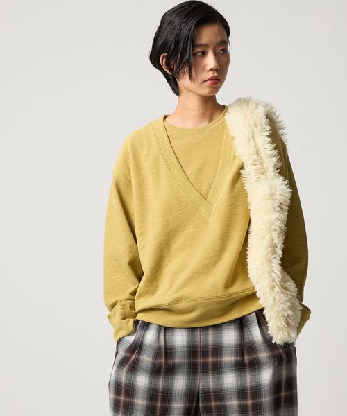 CITEN/＜CITEN＞Vネックレイヤードトップス/Tシャツ / カットソー