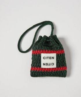 CITEN/＜CITEN＞キラキラボーダーオーナメントポーチ/ポーチ