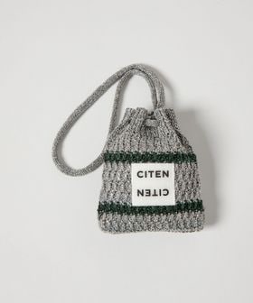 CITEN/＜CITEN＞キラキラボーダーオーナメントポーチ/ポーチ