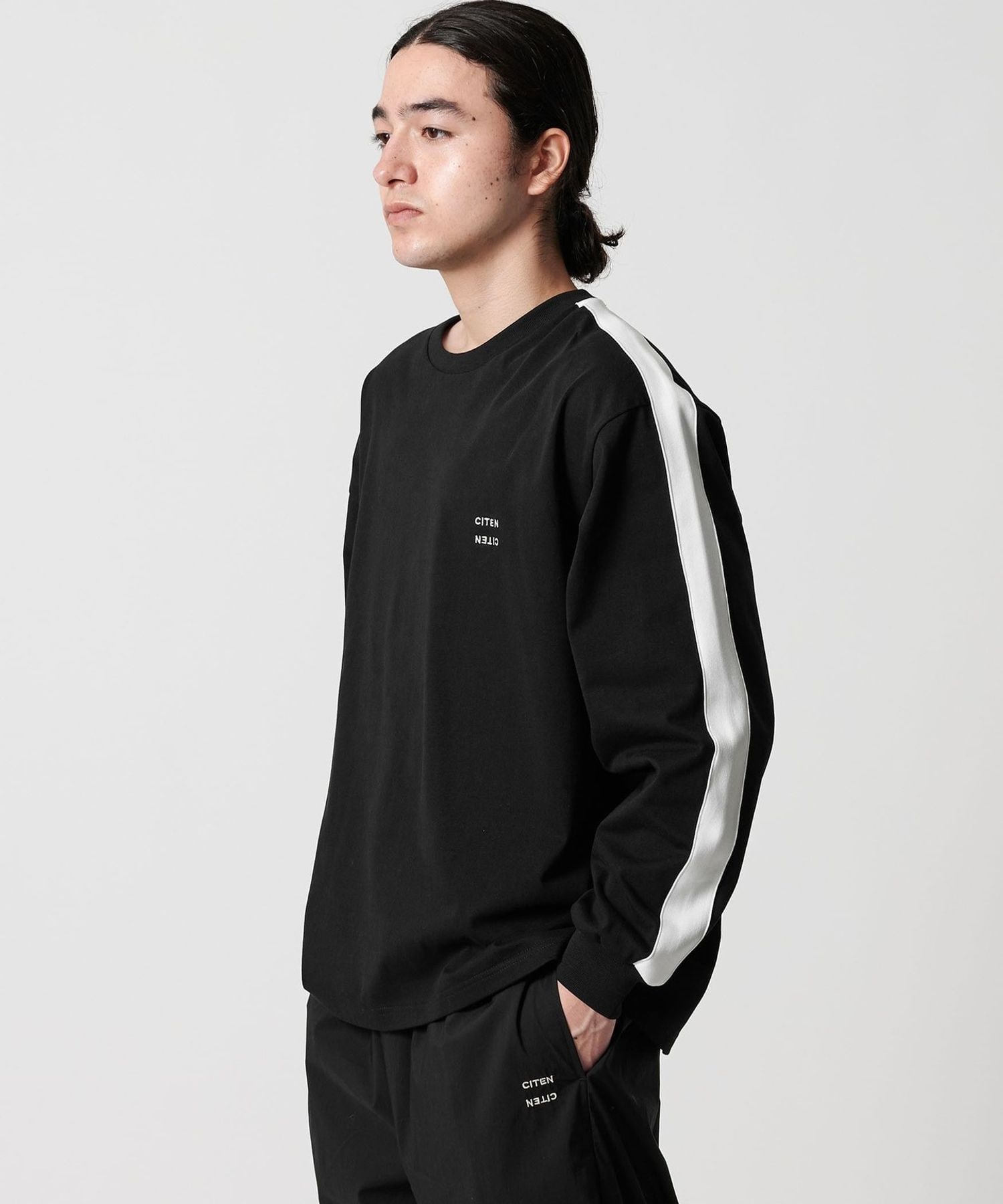 CITEN＞ラインスリーブロンT