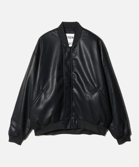CITEN/＜CITEN＞レザーライクバルーンジップブルゾン/その他コート / ブルゾン