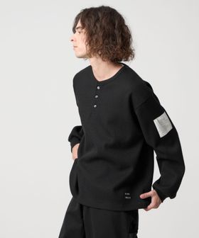 CITEN/＜CITEN＞ヘンリーネックワッフルLSシャツ/Tシャツ / カットソー