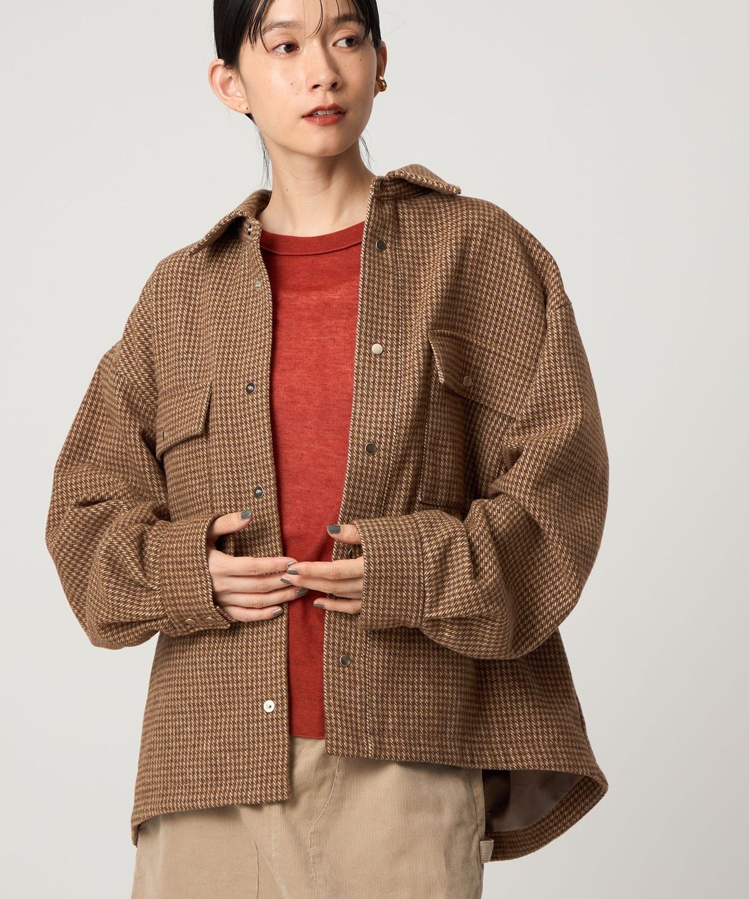 UNITED ARROWS ジャケット グレンチェック48 ブラウン メンズ 楽天市場】グレンチェック ジャケット（カラーブラウン