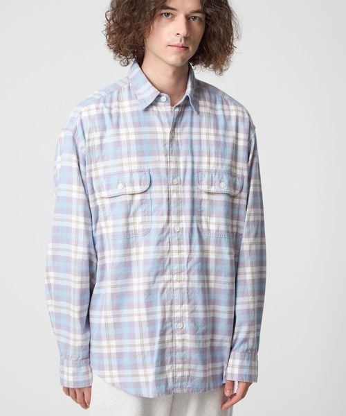 CITEN/＜CITEN＞ダブルポケットチェックシャツ/シャツ / ブラウス