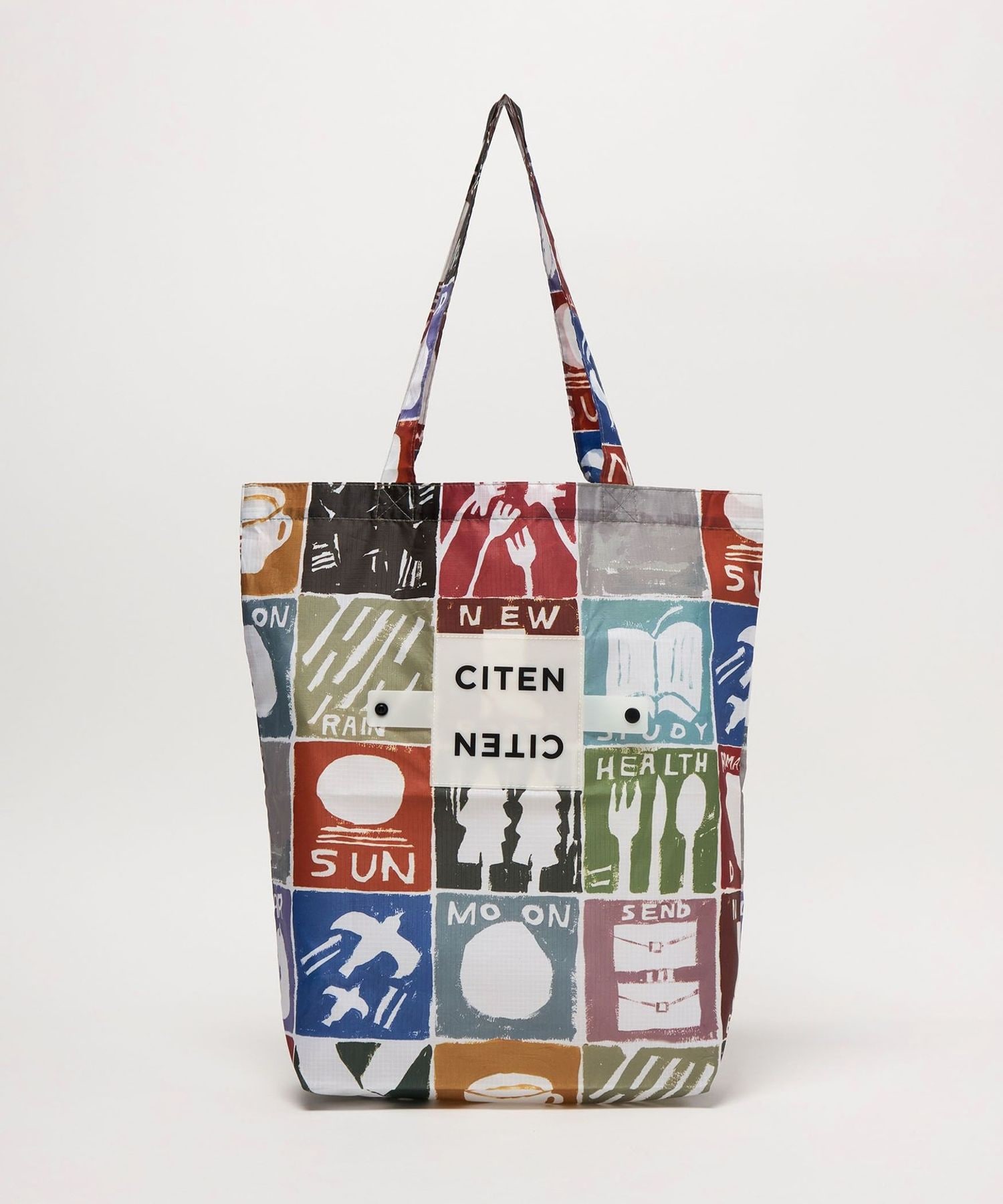 Lee Izumida×CITEN＞くるくるパッチントートバッグ