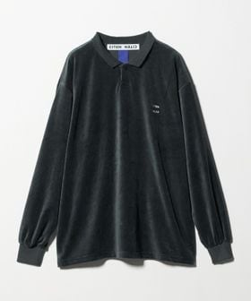 CITEN/＜CITEN＞ポロカラーベロアシャツ/ポロシャツ