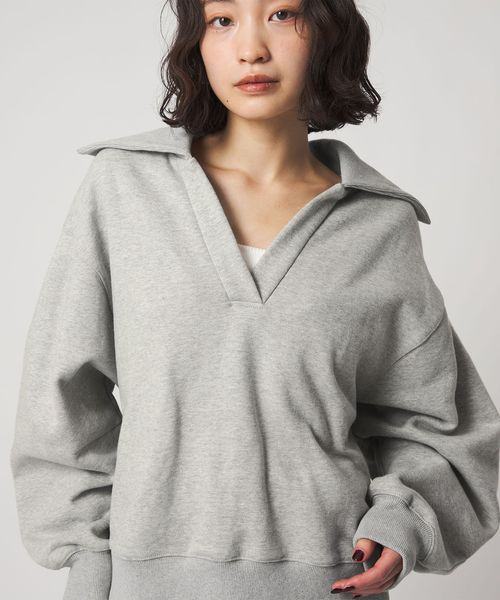 CITEN/＜CITEN＞スキッパーボリュームスリーブスウェット/スウェット / パーカー