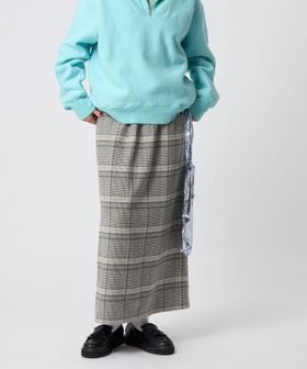 CITEN/＜CITEN＞ネルチェックスカート/ミモレ / ロング