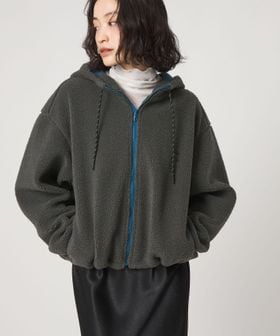 CITEN/＜CITEN＞ロゴボアフリースブルゾン/ボア / フリースジャケット