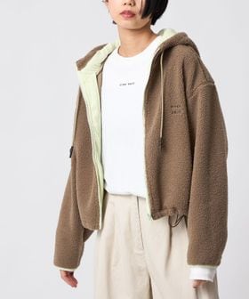 CITEN/＜CITEN＞ロゴボアフリースブルゾン/ボア / フリースジャケット