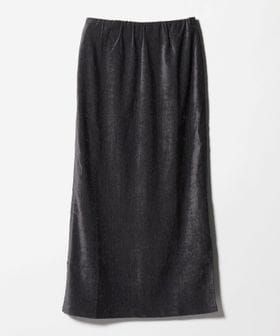 CITEN/＜CITEN＞ベロアライクカットナロースカート/ミモレ / ロング