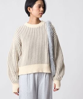CITEN/＜CITEN＞ボリュームスリーブカラフルアゼニット/ニット / セーター