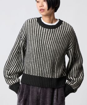 CITEN/＜CITEN＞ボリュームスリーブカラフルアゼニット/ニット / セーター