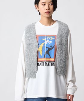 CITEN/＜CITEN＞ブークレニットジップベスト/ベスト