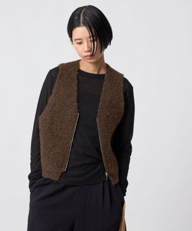 CITEN/＜CITEN＞ブークレニットジップベスト/ベスト