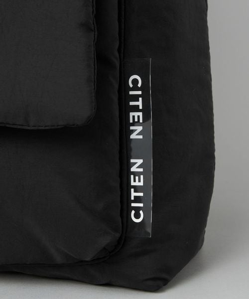 【CITEN】パフダブルボケットトート CITEN＞パフダブルボケットトート