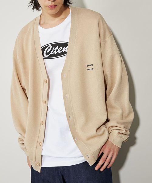 CITEN＞エッセンシャルVネックカーディガン
