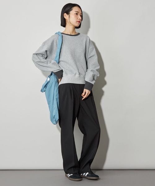 【REBRENNER】 DTFスタンダードユニバーシティスウェット CITEN>リンガースウェット