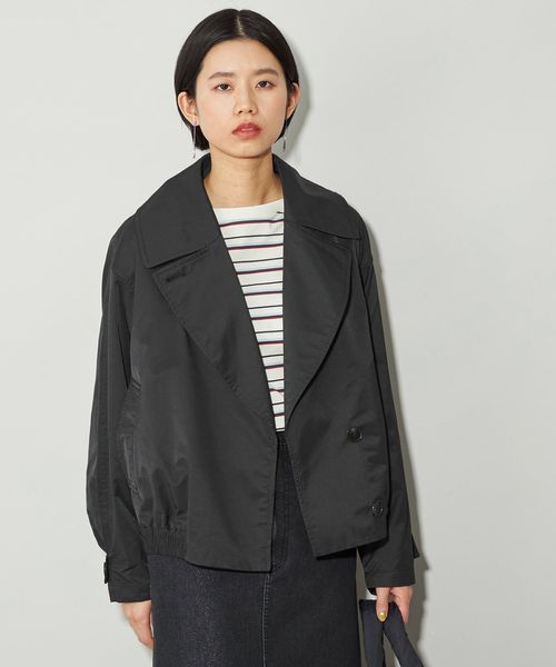 CITEN トレンチライクショートブルゾン CITEN＞トレンチライクショートブルゾン｜シテンの通販｜&mall