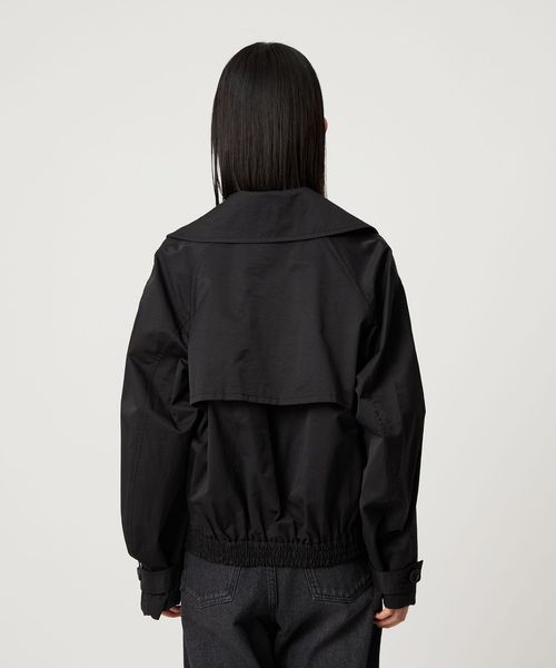CITEN＞トレンチライクショートブルゾン