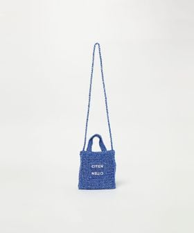 CITEN/＜CITEN＞ラメコードクリアロゴスクエアミニ/ショルダーバッグ