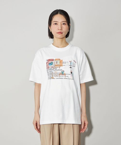 【新品未使用】convenience young Tシャツ CITEN｜<CITEN>CONVENIENCE YOUNG * CITEN グラフィックT