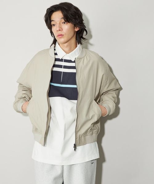 CITEN MA-1ジャケット CITEN＞レザーライクMA―1