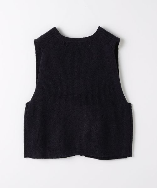 attisession united arrows ニットベスト ブラウン ビューティー＆ユース ユナイテッドアローズのベスト（ブラウン