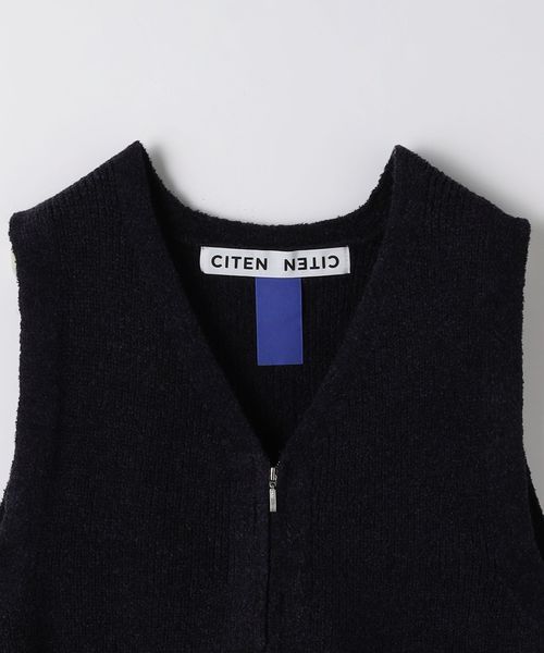 CITEN＞エッセンシャルニットベスト