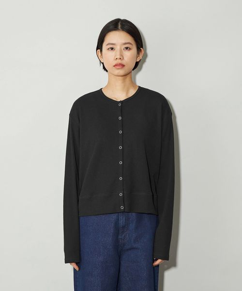 Theory STAPLE COTTON クルーネック リブカーディガン 長袖 4200025S0362_l1_a008.jpg