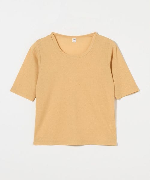 CITEN/＜CITEN＞エッセンシャルシアーハーフスリーブユルT/Tシャツ / カットソー