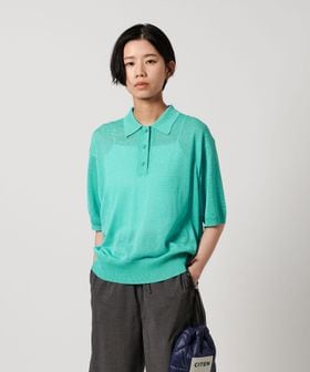 CITEN/＜CITEN＞シンプルニットポロシャツ/ポロシャツ
