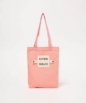 CITEN/＜CITEN＞くるくるパッチンギンガムトートS/トートバッグ