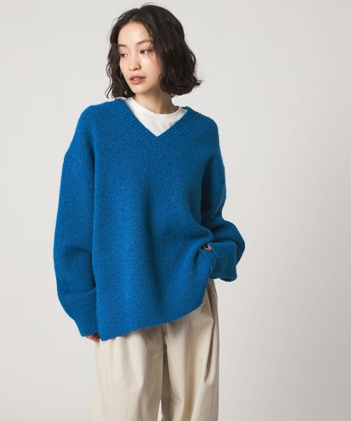 CITEN/＜CITEN＞モチモチVネックニット/ニット / セーター