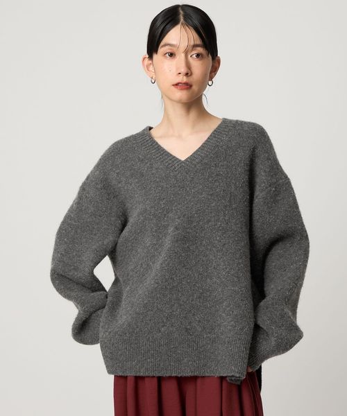 CITEN/＜CITEN＞モチモチVネックニット/ニット / セーター