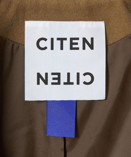 CITEN トレンチライクショートブルゾン　S CITEN トレンチライクショートブルゾン S