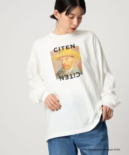 CITEN/＜CITEN＞THE METアートグラフィックロンT/Tシャツ / カットソー