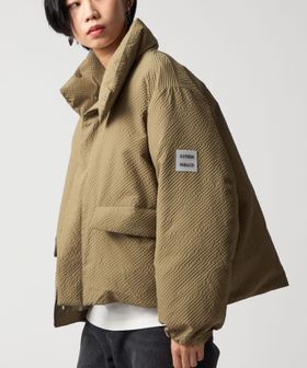 CITEN/＜CITEN＞ミニチェックパデッドブルゾン/中綿 / キルティングジャケット