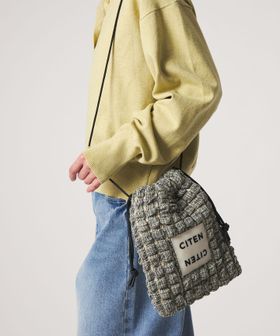 CITEN/＜CITEN＞チェックポップコーンキンチャクショルダー/ショルダーバッグ