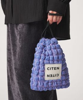 CITEN/＜CITEN＞チェックポップコーンキンチャクショルダー/ショルダーバッグ
