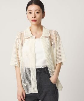 CITEN/＜CITEN＞フラワーモチーフニットカーディガン/カーディガン / ボレロ