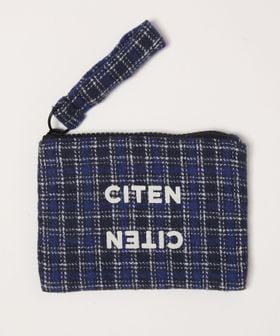 CITEN/＜CITEN＞チェック柄ジップポーチ/ポーチ