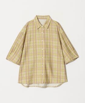 CITEN/＜CITEN＞チェックハーフスリーブシャツ/シャツ / ブラウス