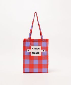 CITEN/＜CITEN＞くるくるパッチンブロックチェックＳ/エコバッグ
