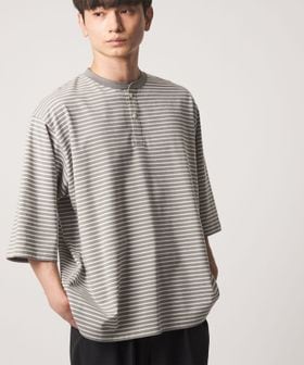 CITEN/＜CITEN＞ボーダールーズヘンリーネック/Tシャツ / カットソー