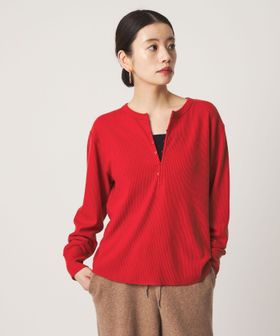 CITEN/【別注】＜Hanes×CITEN＞ワッフルヘンリートップ/Tシャツ / カットソー