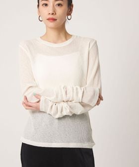 CITEN/＜CITEN＞シャーリングシアーワッフルトップ/Tシャツ / カットソー