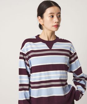 CITEN/＜CITEN＞ロゴボーダーロンT/Tシャツ / カットソー