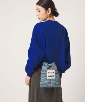 CITEN/＜CITEN＞パデッドチェックキンチャクショルダー/ショルダーバッグ