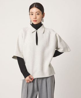 CITEN/＜CITEN＞スキッパートップ 5ブソデ/Tシャツ / カットソー